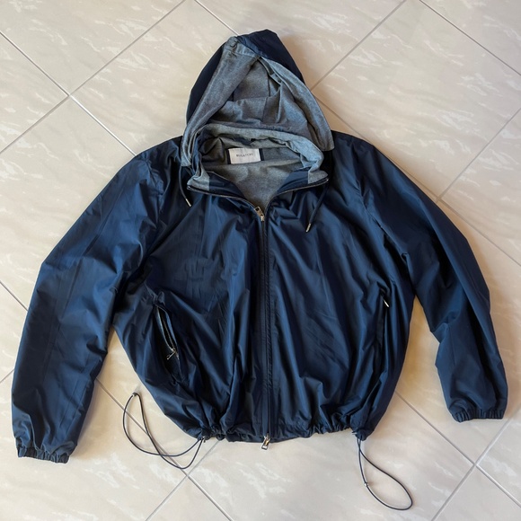 #2770 Bugatchi Navy Rain Jacket size XXL - Picture 4 of 7